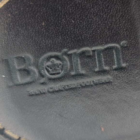 Born Edie Leather Thong Sandals | Women’s Size 7 | Brown - Picture 7 of 10